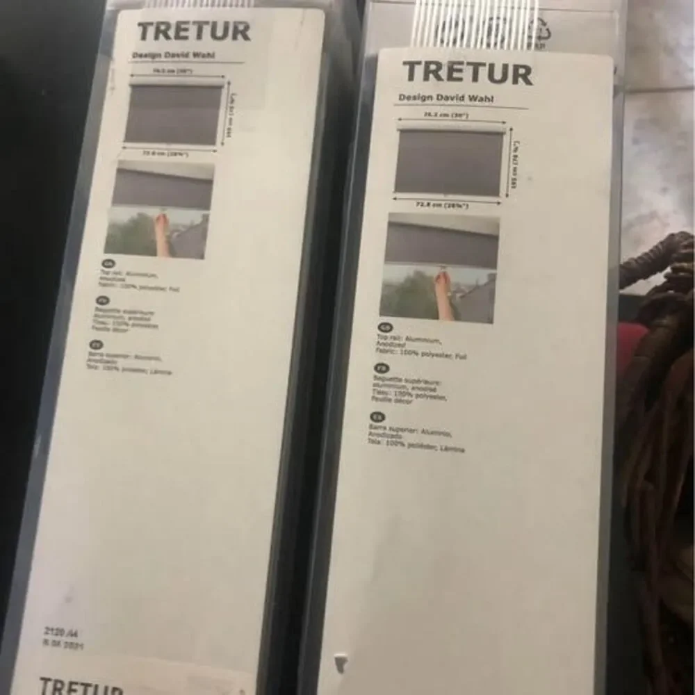 IKEA blinds grey
